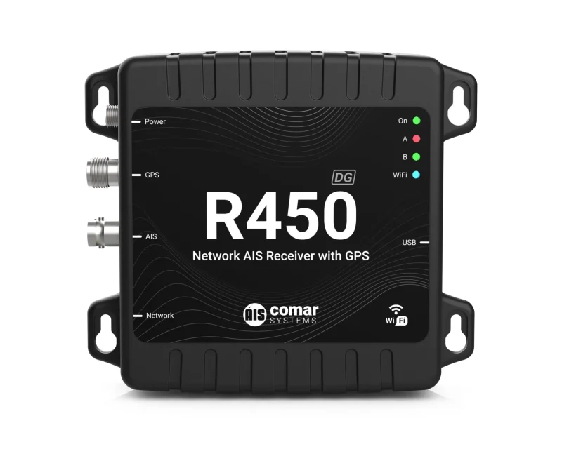 R450-DG Network AIS Receiver with Ethernet, WiFi & GPS