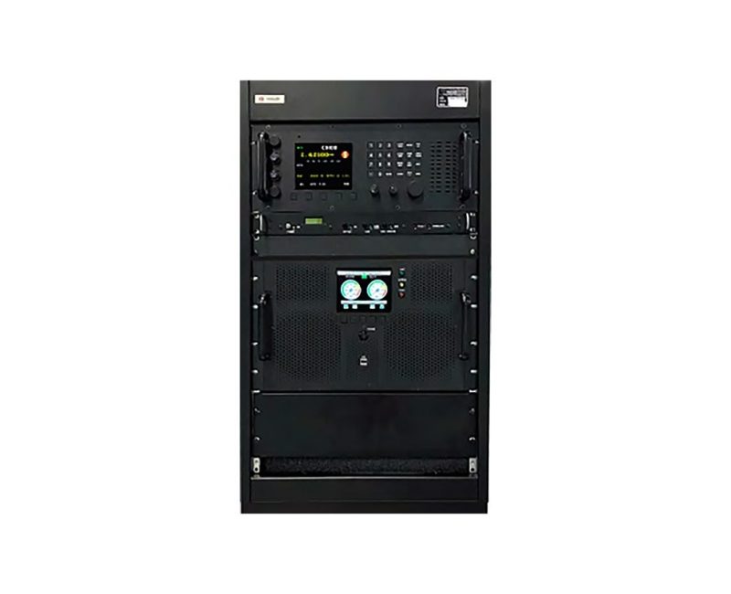 Sunair 8220WB 1 kW HF Transmitter, Wideband The Sunair 8220WB 1-kW System operates continuously (100% duty) and consists of the Sunair RT-8500WB Software-Defined Wideband Next Generation HF SSB/ISB Transceiver, the F-9810 Post-selector, and the LPA-8220 1-kW Power Amplifier, all mounted on a pre-wired custom cabinet for ease of installation and maintenance. The RT-8500WB transceiver uses software-defined digital signal processing (DSP) technology, which supports the latest developments in high-speed waveform processing. This technology enhances the functionality of the CPU as well as the Synthesizer, Digital Audio, and Digital IF stages. It operates in USB, LSB, ISB, AMe, FMn, CW, and 48-kHz WBHF. The audio interface supports analog or VoIP connections, while the CPU allows for remote control and programming via Ethernet or serial port. 8220WB • High efficiency solid state design • Full power into load with VSWR up to 2:1 • Comprehensive BITE to LRU The RT-8500WB transceiver incorporates a next generation 48-kHz Wideband capable HF Modem and ALE controller. This provides a purpose-built standalone hardware platform for strategic and maritime WBHF Beyond Line-of-Sight (BLOS) and Line-of-Sight (LOS) radio communications. The Wideband Automatic Link Establishment (WALE) or Fourth Generation (4G ALE) controller compliant with MIL-STD-188-141D Appendix G is used in setting up and managing WBHF links. The WALE controller provides fast and robust link setups by dynamically adapting the bandwidth and frequency offset of wideband channels to avoid interference and optimize throughput. The WALE link setup controller also provides inter-operation with second generation ALE (2G ALE) and third generation ALE (3G ALE/FLSU). WALE supports (as 3G ALE) both synchronous and asynchronous modes. Advanced built-in-test (BITE) capability reports the status of the Sunair 8220WB 1-kW System down to the Lowest Replaceable Unit (LRU) level providing English messages on the display of the radio, and then to a remote site when configured. Individual LRU fault indication and the system’s intuitive modular design allows for ease of maintenance and upgrade throughout the equipment life cycle at minimal expense. These high-performing niche products are in daily service as integral components of critical strategic communications solutions for leading defense, peacekeeping, and aviation agencies around the world.