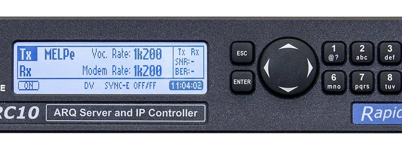 RC10 Wideband ARQ & IP Controller – 120 kbps