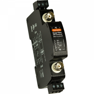 Novaris SFD1-C protectors are designed for for both power and signal protection in one compact and economical DIN compliant package. Ideal for security and CCTV camera protection. Product Codes: SFD1-2-3-30-C, SFD1-6-3-30-C, SFD1-2-10-50-C, SFD1-6-10-50-C, SFD1-2-10-130-C, SFD1-6-10-130-C, SFD1-2-10-275-C, SFD1-6-10-275-C