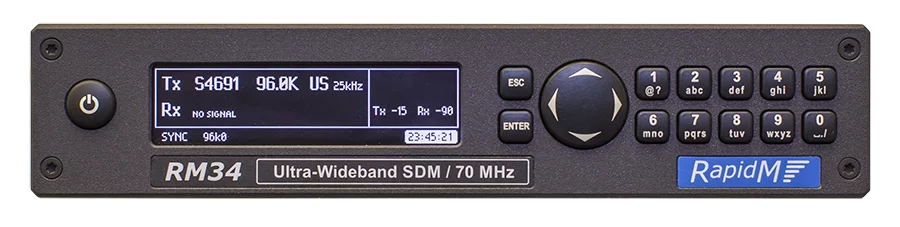 RM34 Ultra-Wideband SDM | 70 MHz – 500 kHz