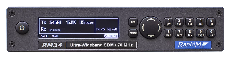 RM34 Ultra-Wideband SDM | 70 MHz – 500 kHz