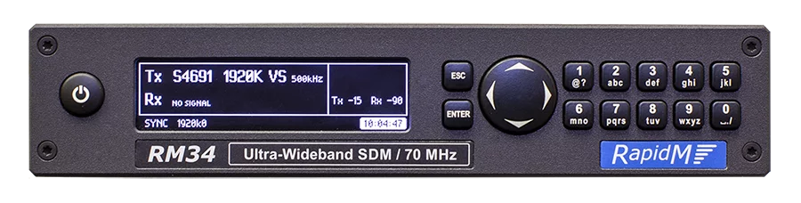 RM34 Ultra-Wideband SDM | 70 MHz – 500 kHz