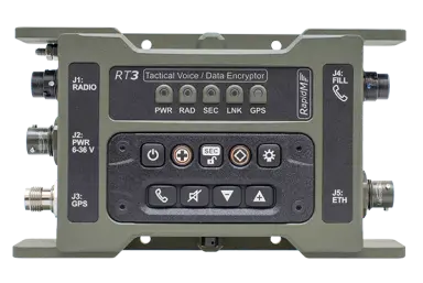 RT3 Tactical Voice & Data Encryptor