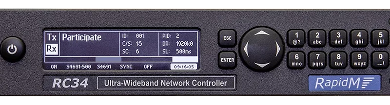 RC34 Ultra-Wideband Network Controller | 1.92 Mbps
