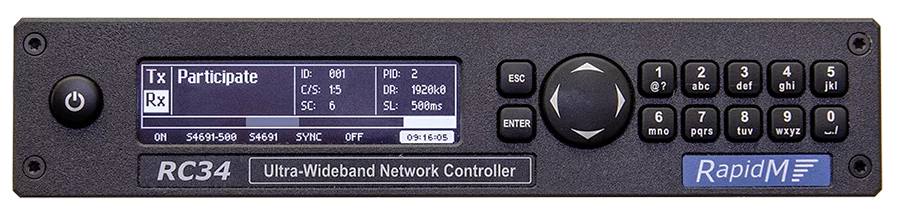 RC34 Ultra-Wideband Network Controller | 1.92 Mbps